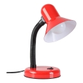 Bordlampe MENTOR 1xE27/15W/230V rød
