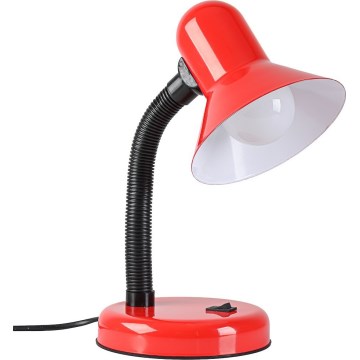 Bordlampe MENTOR 1xE27/15W/230V rød