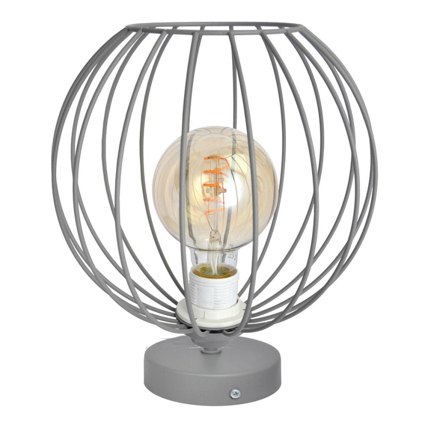 Bordlampe MERCURE 1xE27/15W/230V grå