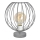 Bordlampe MERCURE 1xE27/15W/230V grå