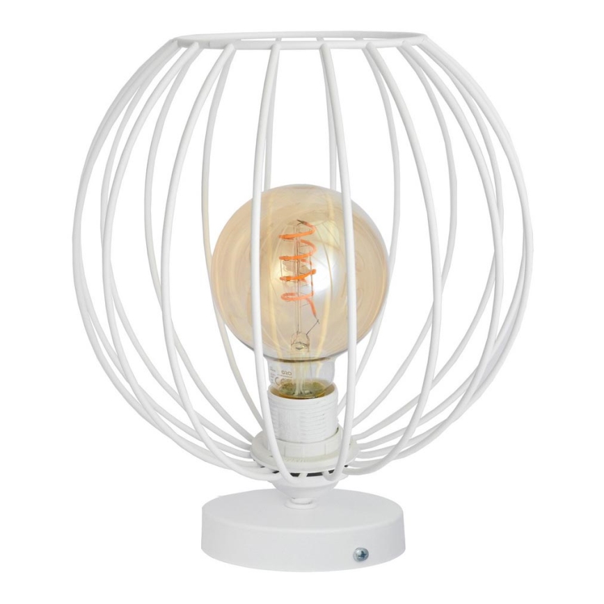 Bordlampe MERCURE 1xE27/15W/230V hvid