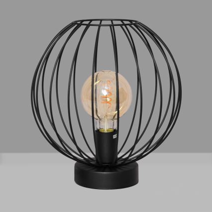 Bordlampe MERCURE 1xE27/15W/230V sort
