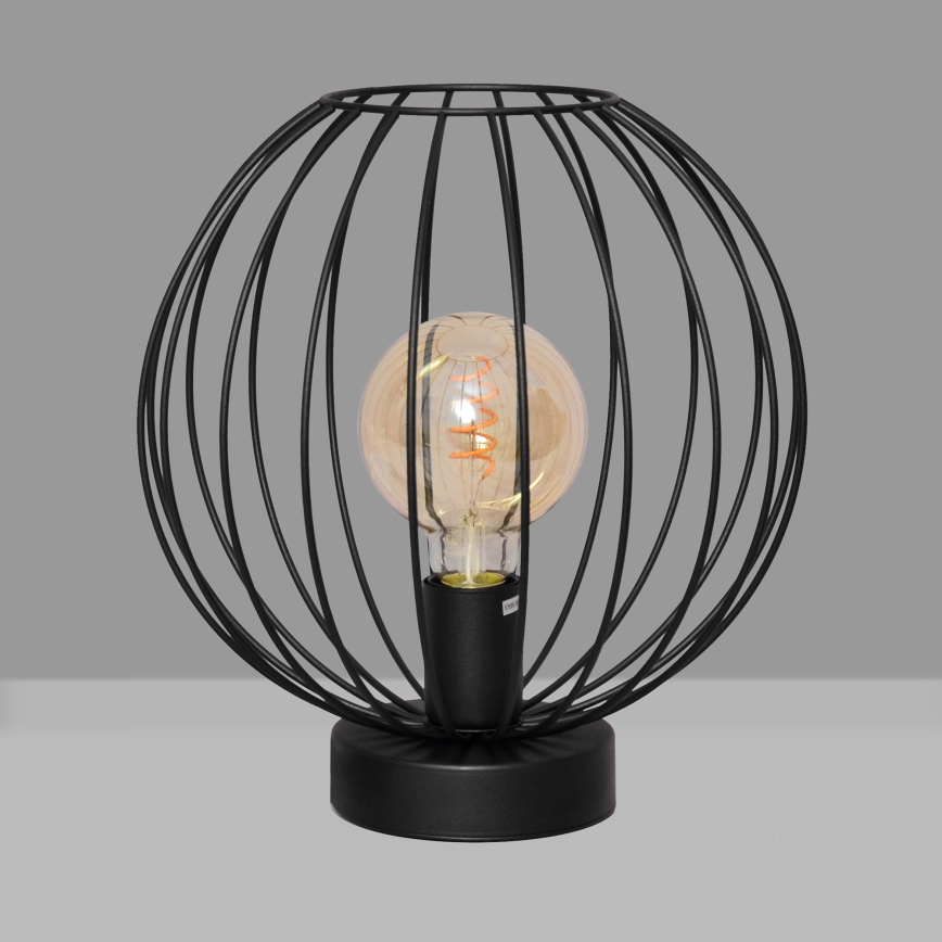 Bordlampe MERCURE 1xE27/15W/230V sort