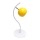 Bordlampe MORRIS 1xE27/15W/230V gul