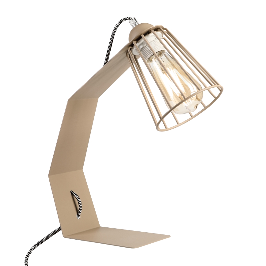 Bordlampe NANDO 1xE27/15W/230V beige