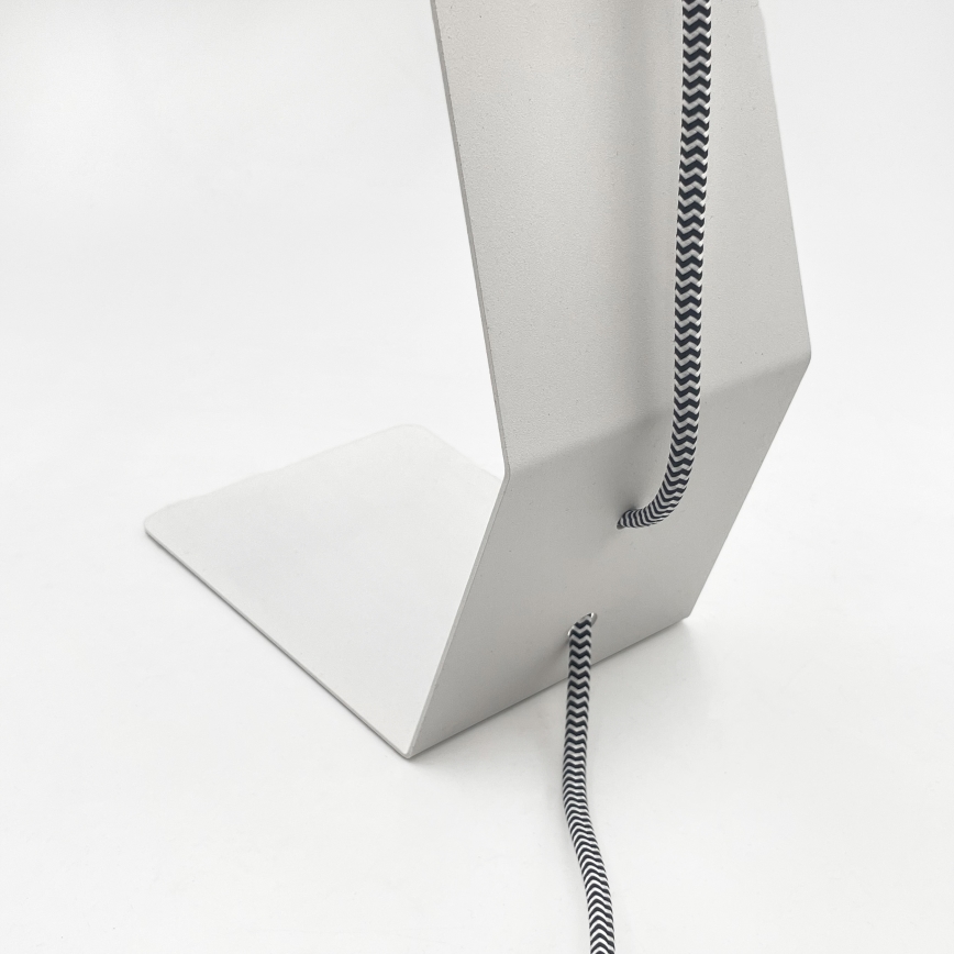 Bordlampe NANDO 1xE27/15W/230V hvid