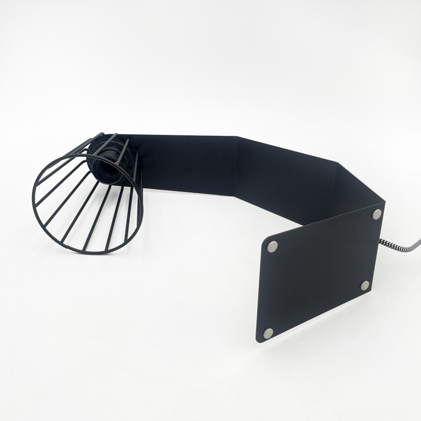 Bordlampe NANDO 1xE27/15W/230V sort