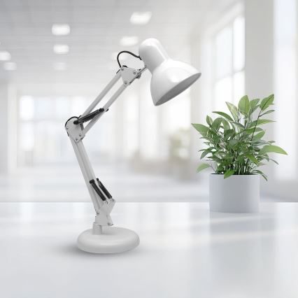 Bordlampe NEXA 1xE27/60W/230V hvid