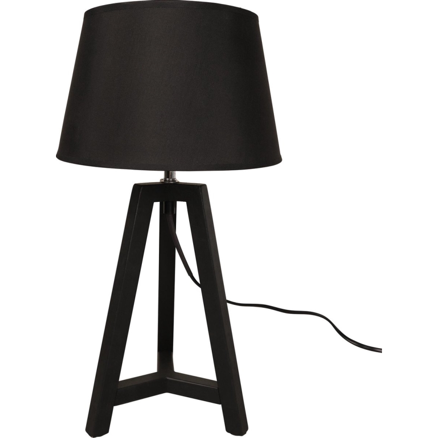 Bordlampe OMAR 1xE27/40W/230V gummitræ