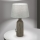Bordlampe ORCHID 1xE27/40W/230V keramik brun/grå