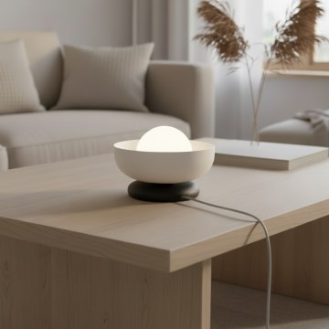 Bordlampe OZZY 1xG9/8W/230V grå