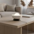 Bordlampe OZZY 1xG9/8W/230V hvid