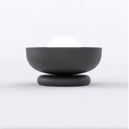 Bordlampe OZZY 1xG9/8W/230V sort