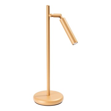 Bordlampe PASTELO 1xG9/8W/230V guldfarvet