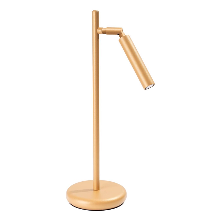 Bordlampe PASTELO 1xG9/8W/230V guldfarvet