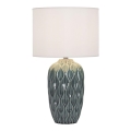 Bordlampe PINEAPLE 1xE27/40W/230V hvid/grøn