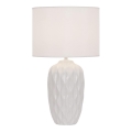 Bordlampe PINEAPLE 1xE27/40W/230V hvid