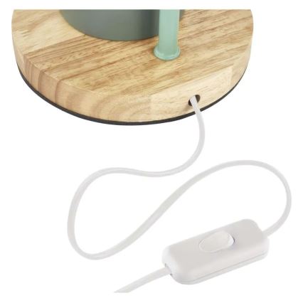 Bordlampe POPPY 1xE27/25W/230V grøn