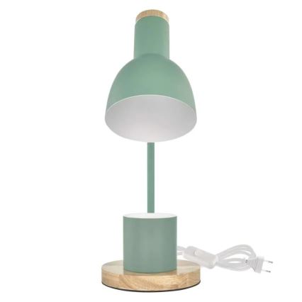 Bordlampe POPPY 1xE27/25W/230V grøn