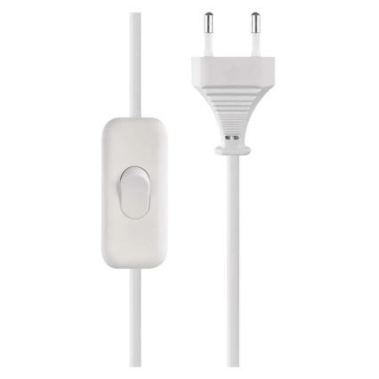 Bordlampe POPPY 1xE27/25W/230V hvid