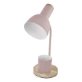 Bordlampe POPPY 1xE27/25W/230V rosa