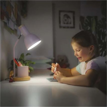 Bordlampe POPPY 1xE27/25W/230V rosa