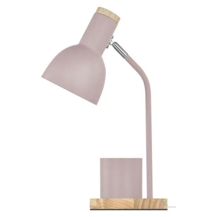 Bordlampe POPPY 1xE27/25W/230V rosa