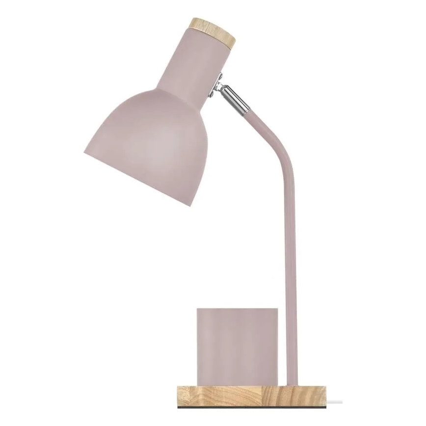 Bordlampe POPPY 1xE27/25W/230V rosa