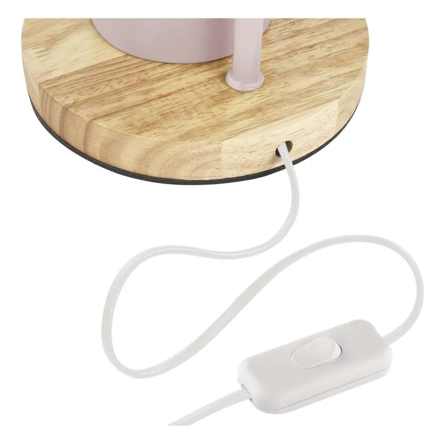 Bordlampe POPPY 1xE27/25W/230V rosa
