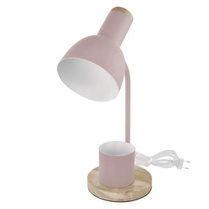 Bordlampe POPPY 1xE27/25W/230V rosa