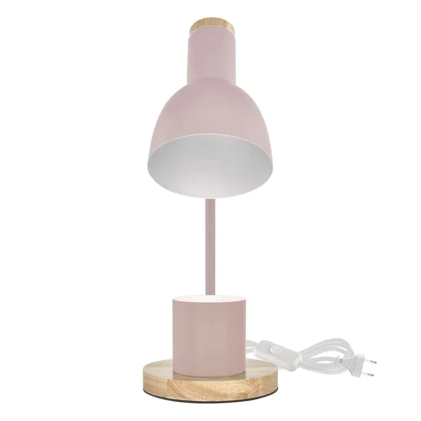 Bordlampe POPPY 1xE27/25W/230V rosa