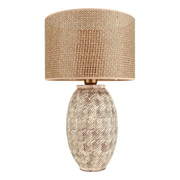 Bordlampe RAMZES 1xE27/40W/230V beige