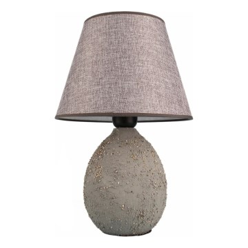 Bordlampe RAMZES 1xE27/40W/230V grå