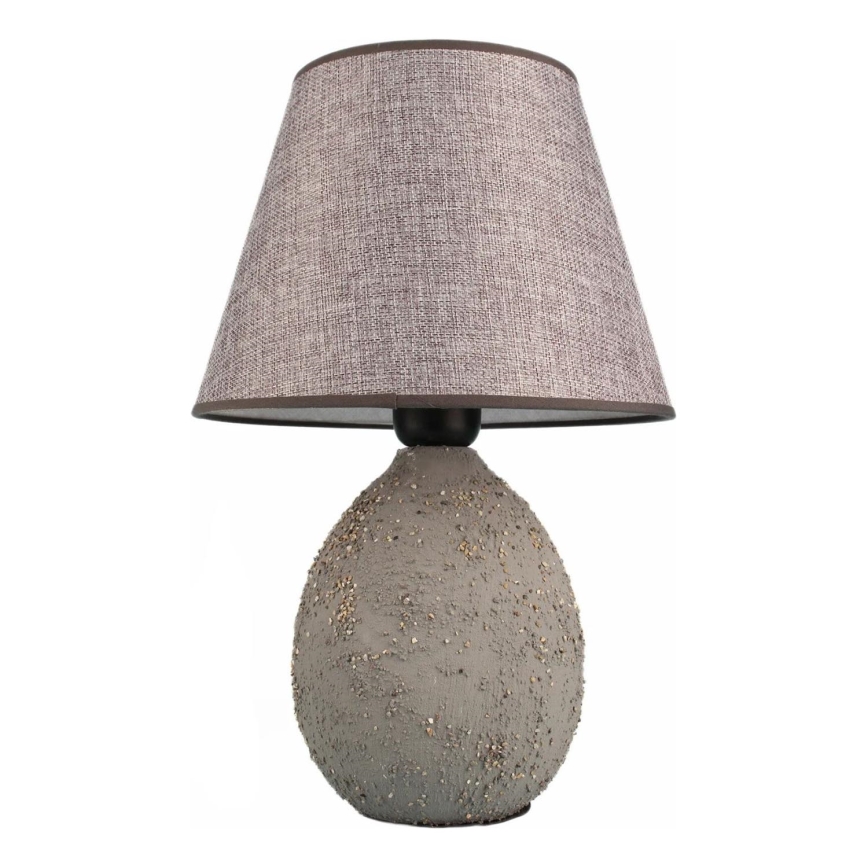 Bordlampe RAMZES 1xE27/40W/230V grå
