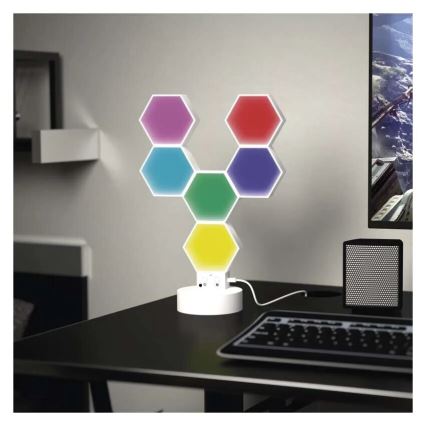 Bordlampe RGBIC dæmpbar GoSmart LED/5,5W/230V Wi-Fi Tuya