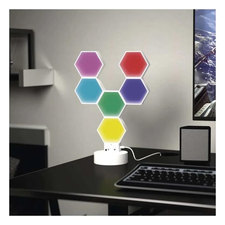 Bordlampe RGBIC dæmpbar GoSmart LED/5,5W/230V Wi-Fi Tuya
