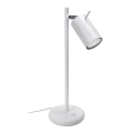 Bordlampe RING 1xGU10/10W/230V hvid