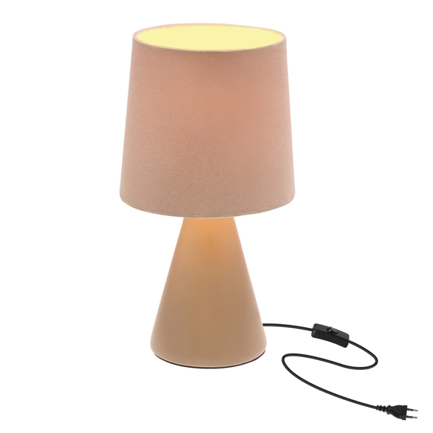 Bordlampe SATTI 1xE14/40W/230V beige