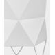 Bordlampe SIRO 1xE27/15W/230V hvid/sølv