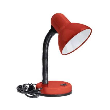 Bordlampe SMIESZEK 1xE27/40W/230V rød