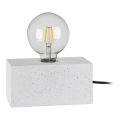 Bordlampe STRONG DOUBLE 1xE27/25W/230V beton