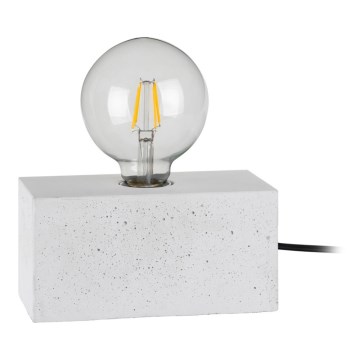 Bordlampe STRONG DOUBLE 1xE27/25W/230V beton