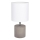 Bordlampe STRONG ROUND 1xE27/25W/230V beton - FSC-certificeret