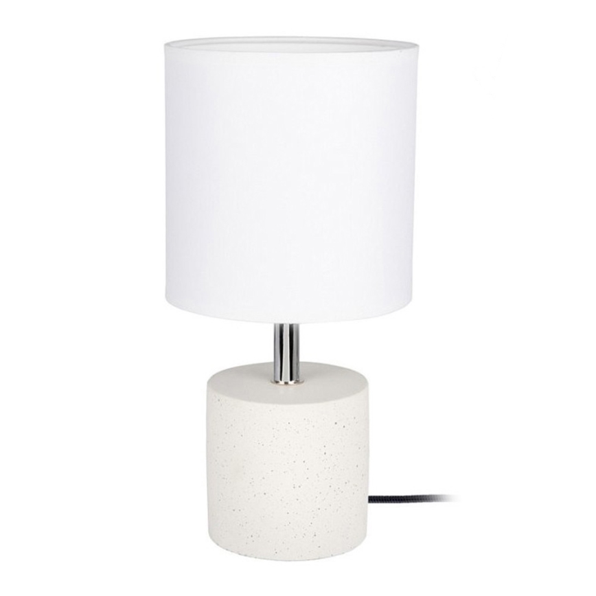 Bordlampe STRONG ROUND 1xE27/25W/230V beton