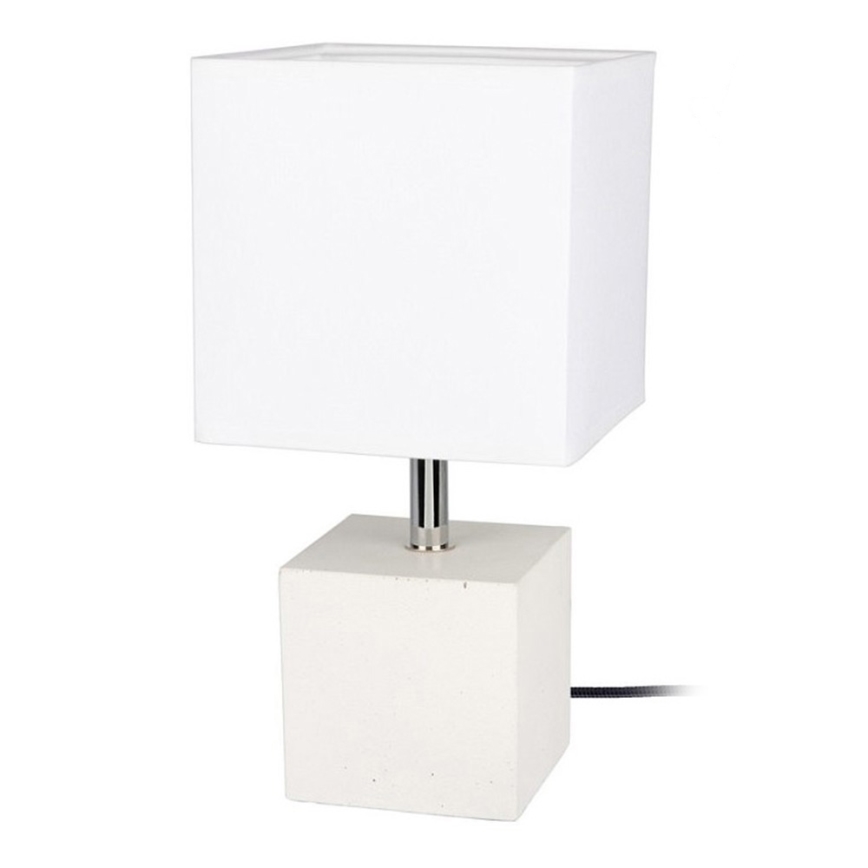 Bordlampe STRONG SQUARE 1xE27/25W/230V beton