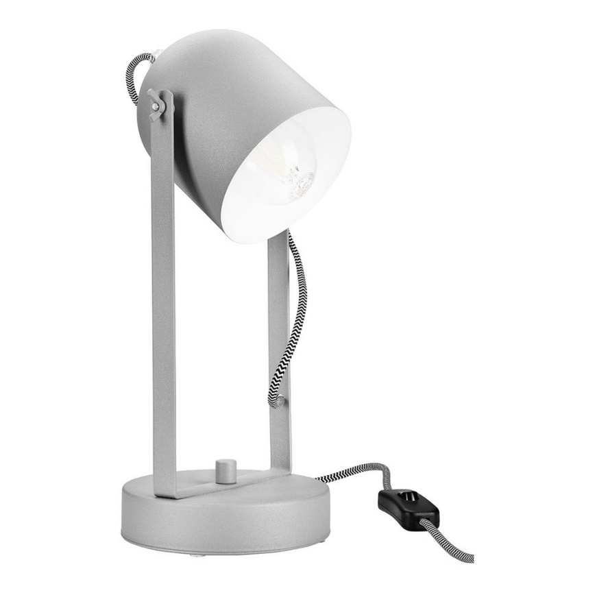 Bordlampe SURI 1xE27/60W/230V grå