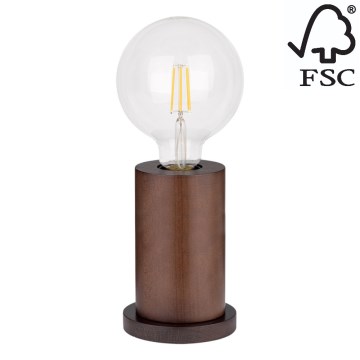 Bordlampe TASSE 1xE27/25W/230V bøg - FSC-certificeret