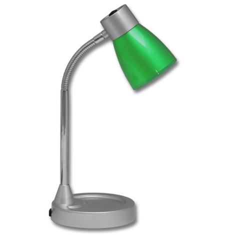 Bordlampe TINA 1xE14/25W/230V grøn