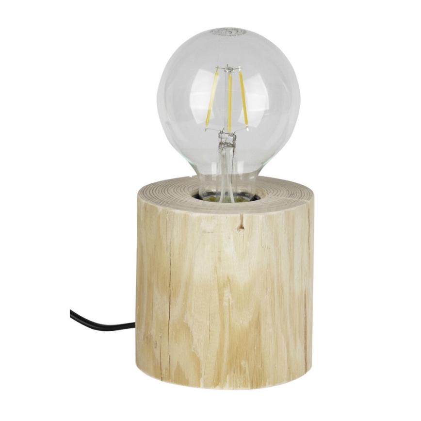 Bordlampe TRABO 1xE27/25W/230V fyrretræ