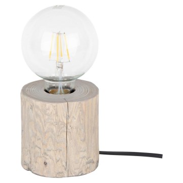 Bordlampe TRABO 1xE27/25W/230V fyrretræ
